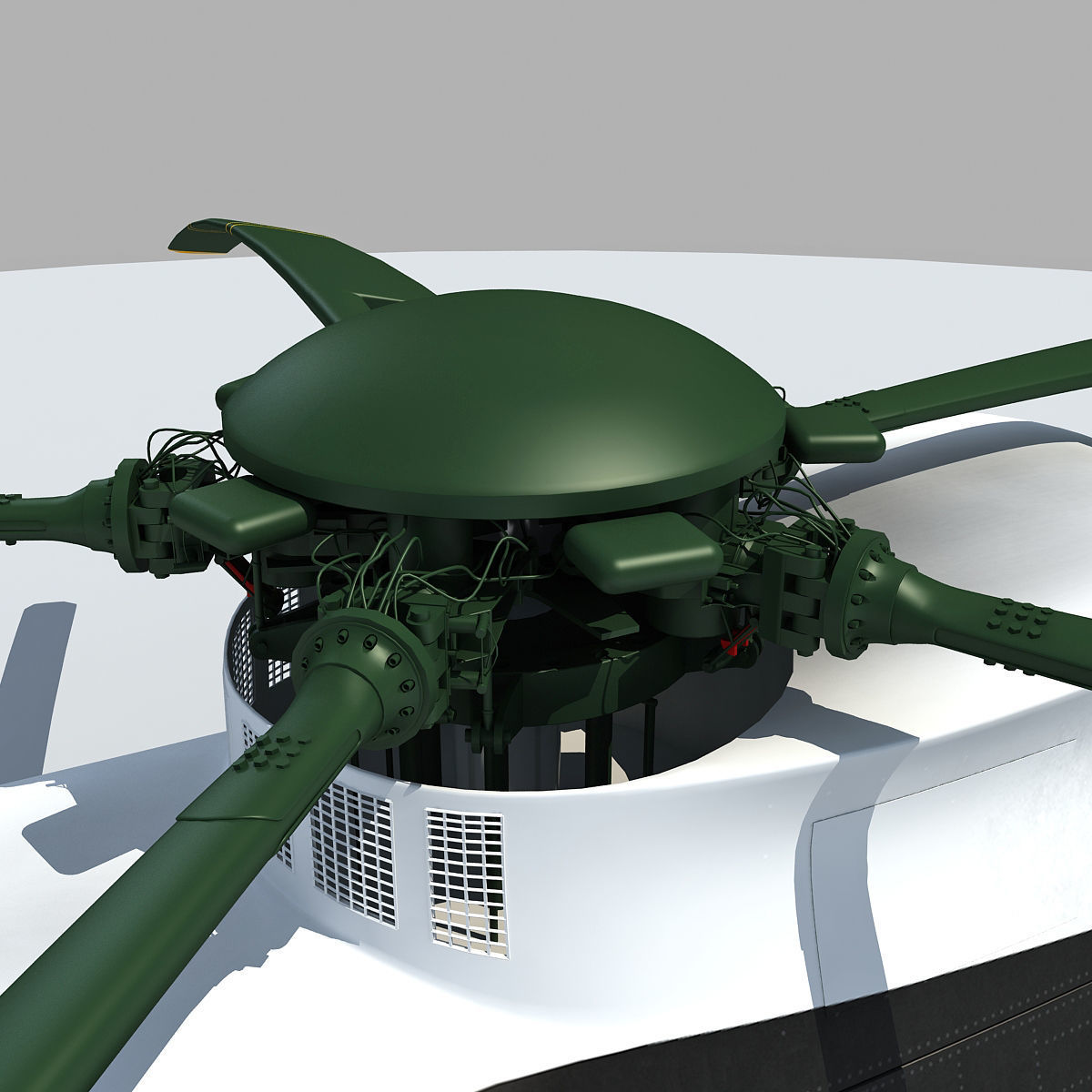Marine One VH-3D Sea King 3D model_14