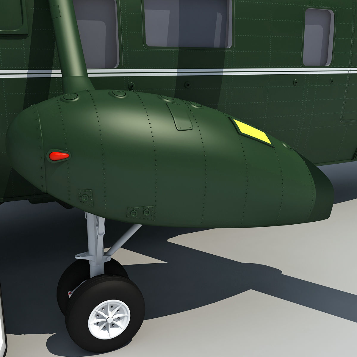 Marine One VH-3D Sea King 3D model_16