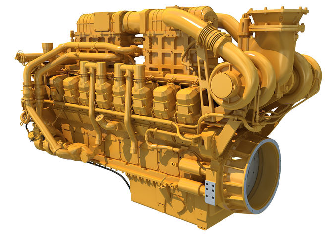 Marine Propulsion Engine 3D model