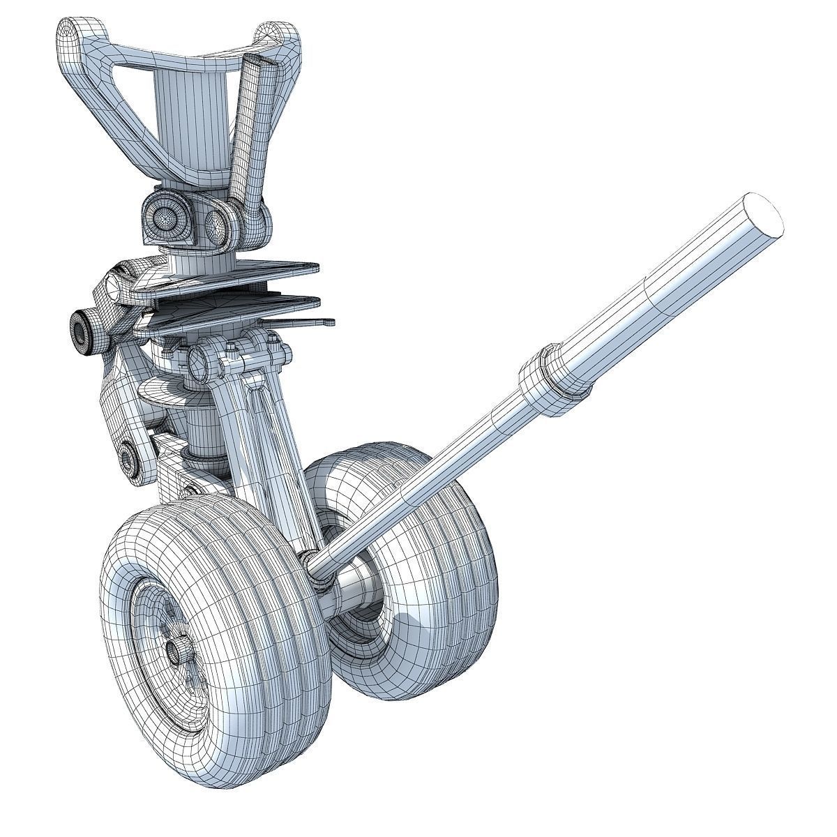 Landing Gear V5 3D model_5
