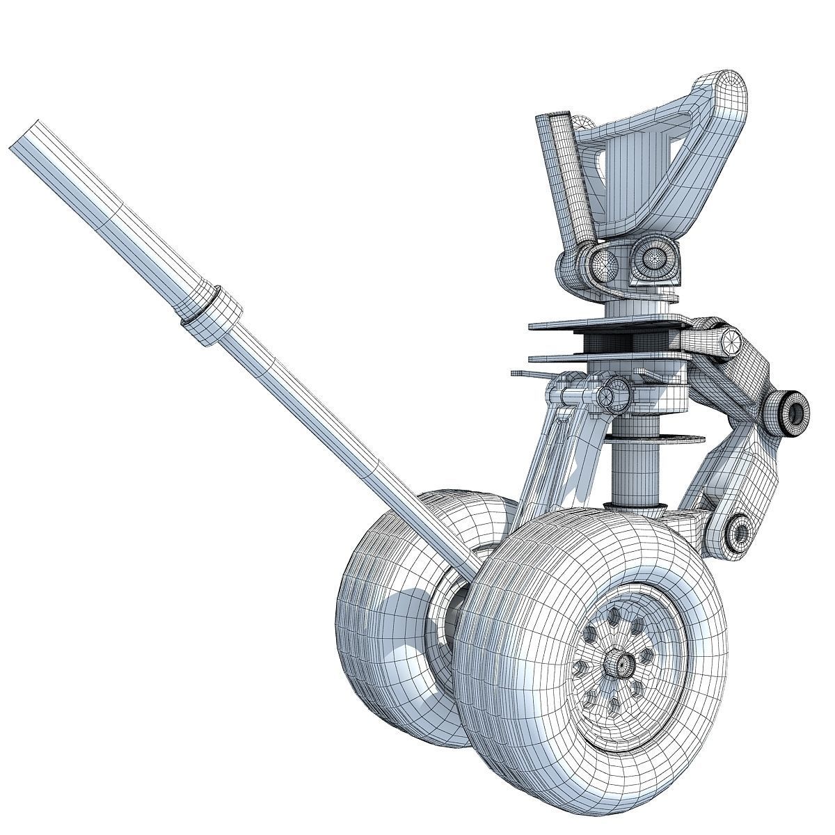 Landing Gear V5 3D model_6
