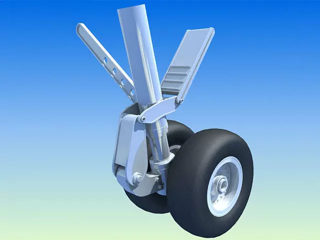 Landing Gear 2 3D model_0