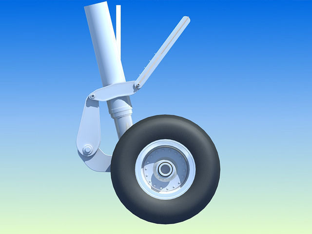 Landing Gear 2 3D model_1