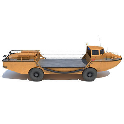 LARC-V Amphibious Vehicle 3D model_1