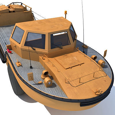 LARC-V Amphibious Vehicle 3D model_7