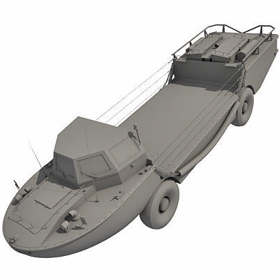 LARC-V Amphibious Vehicle 3D model_28