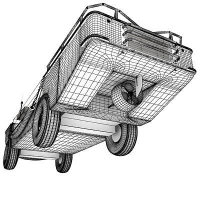 LARC-V Amphibious Vehicle 3D model_31