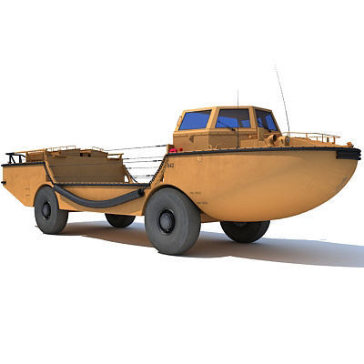 LARC-V Amphibious Vehicle 3D model_2