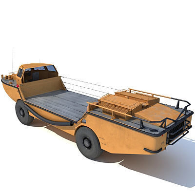 LARC-V Amphibious Vehicle 3D model_6