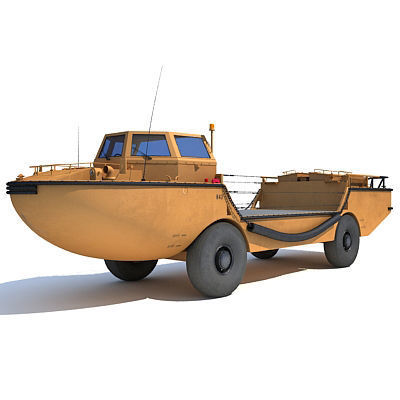 LARC-V Amphibious Vehicle 3D model_3