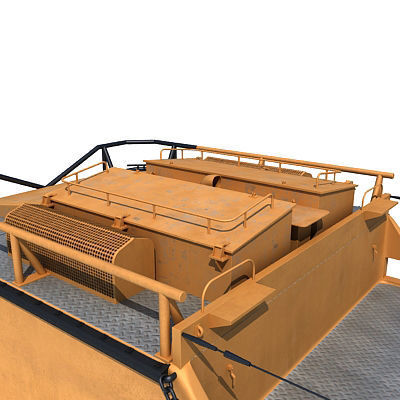 LARC-V Amphibious Vehicle 3D model_19