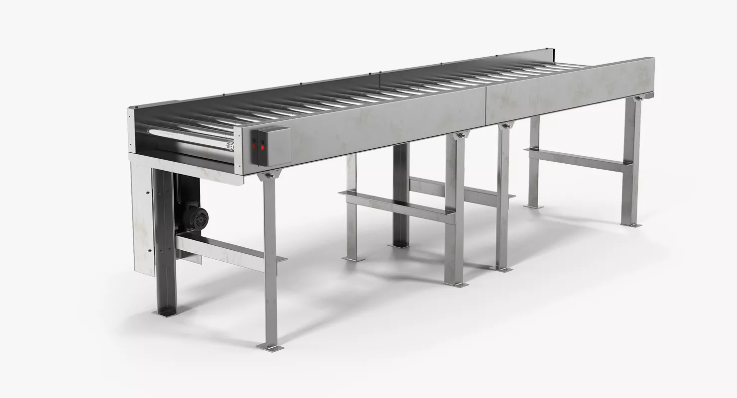 Motorised Conveyor Belt 3D model