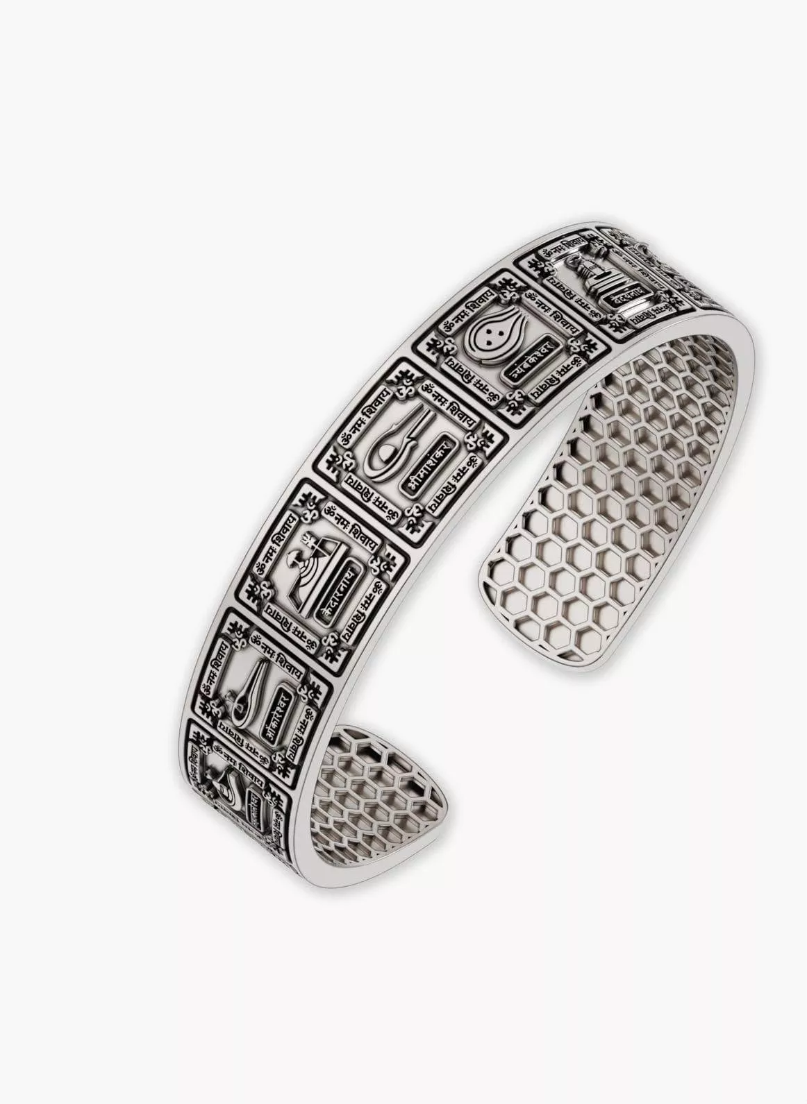 5 Hindu Divine Kada Bracelet 3D Print Model 3D print model