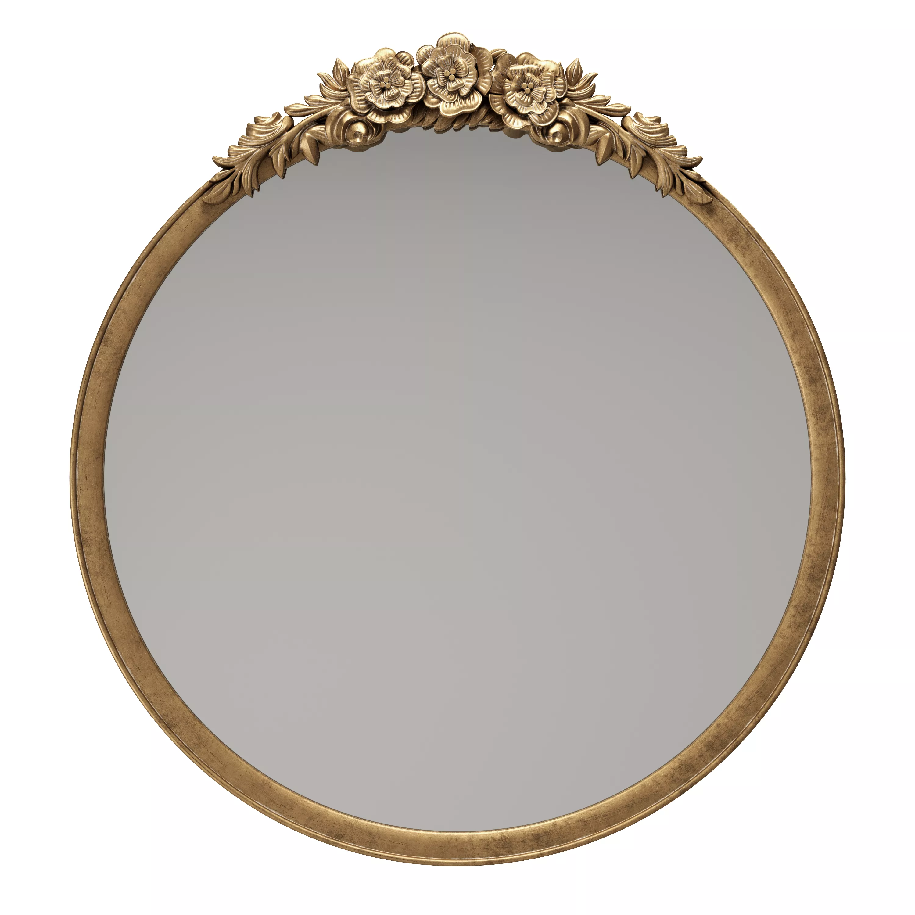 Restoration Hardware Rosette Round Mirror 3D model