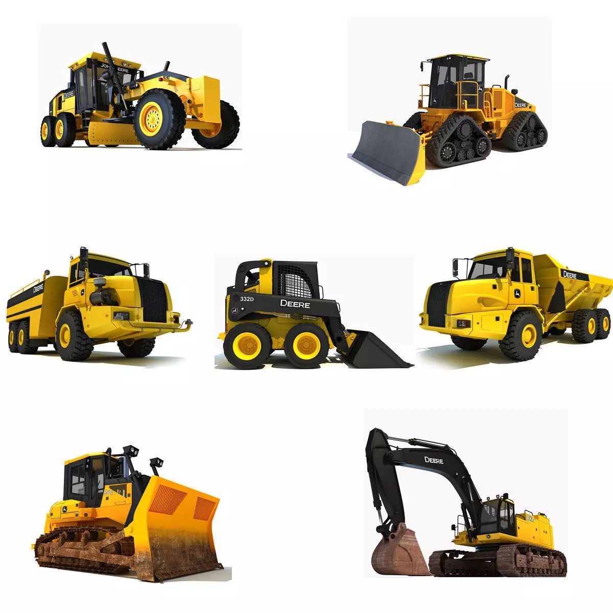 Collection John Deere Public Works 3D model_0