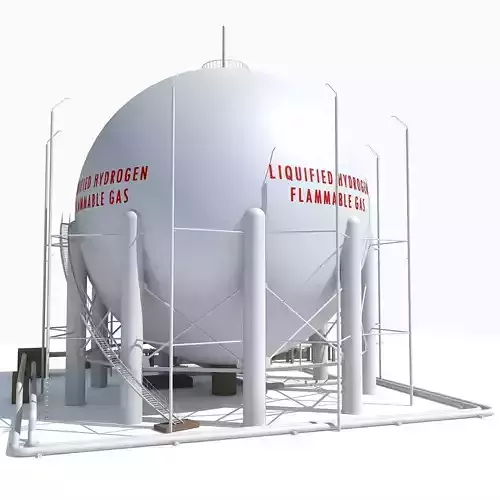 Hydrogen Storage 3D model