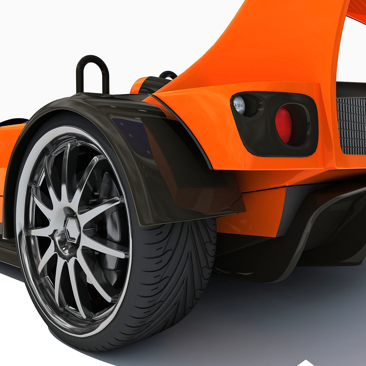 Orange Hulme CanAm Supercar 3D model_17