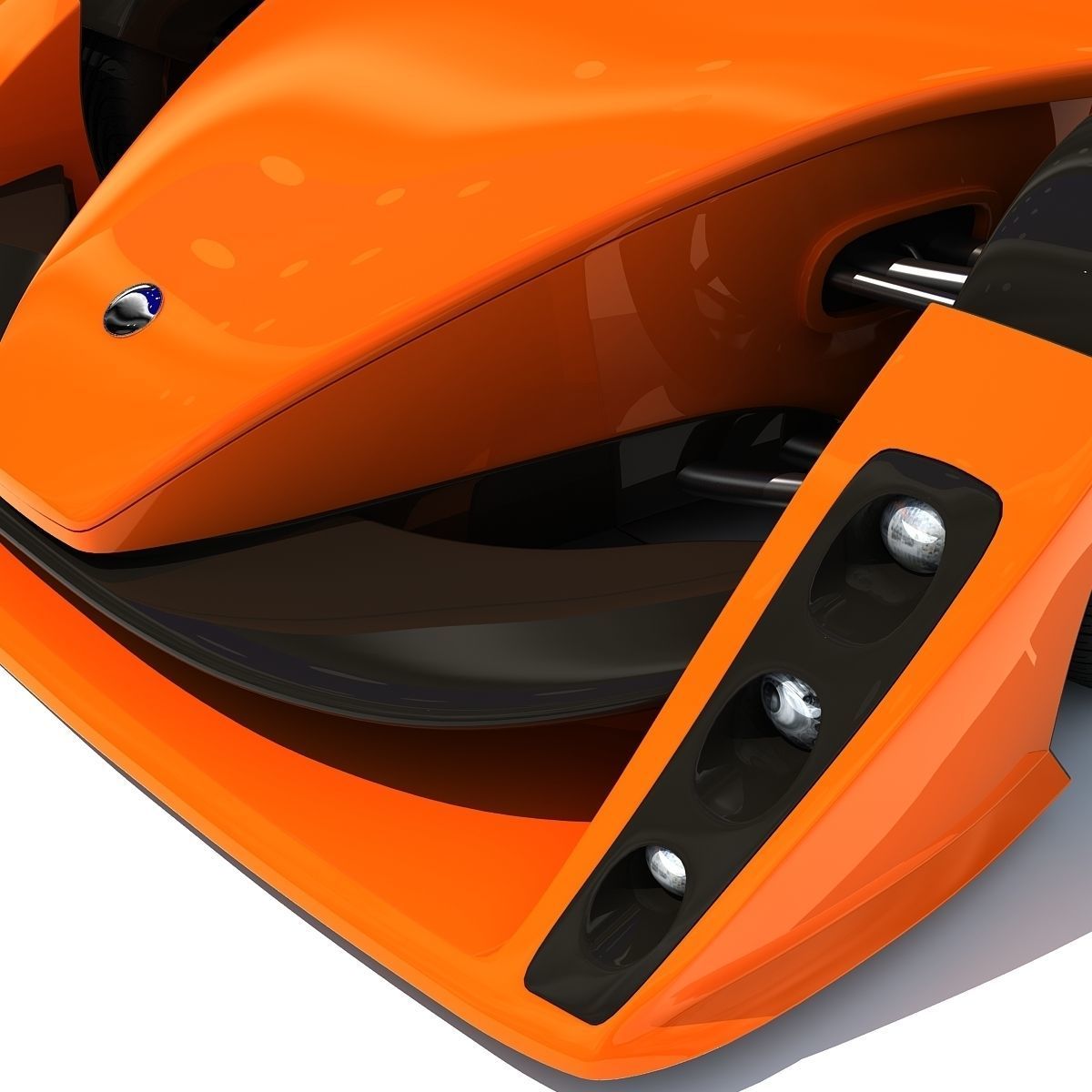 Orange Hulme CanAm Supercar 3D model_18