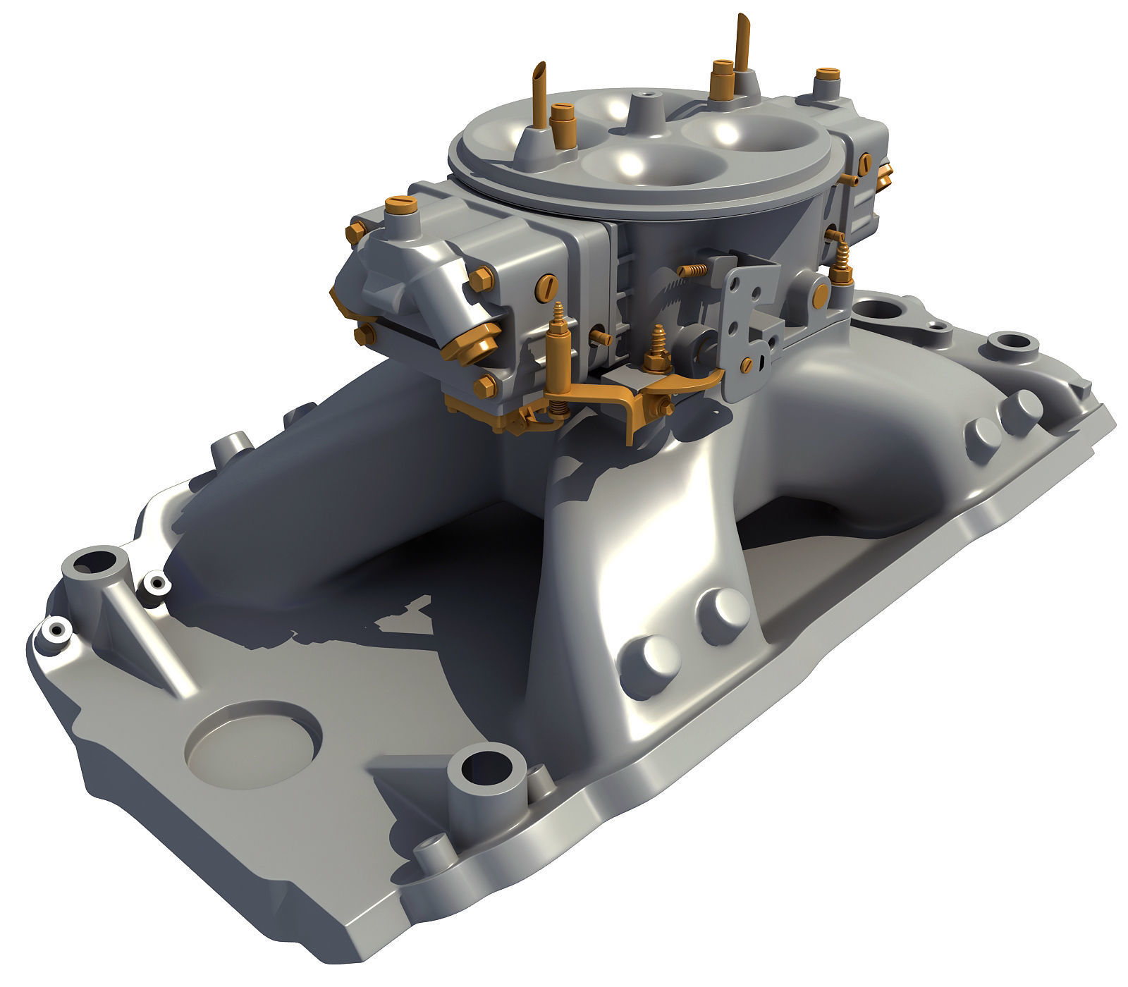 Holley Carburetor Intake Manifold