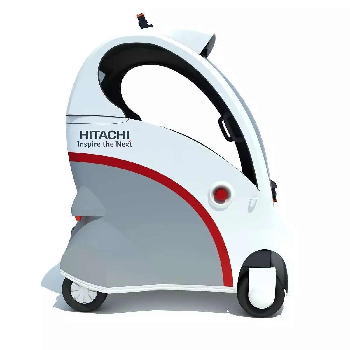 Hitachi Ropits Robot Car 3D model