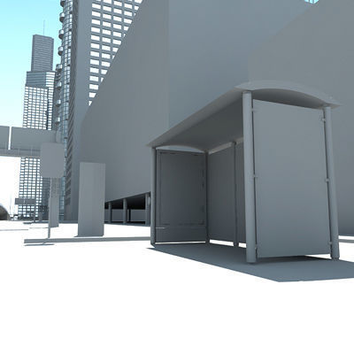 Full City Plan with Buildings 3D model_38