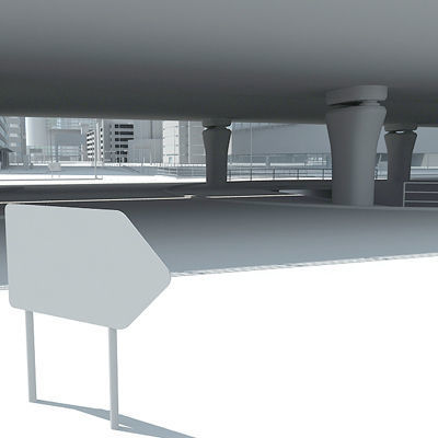 Full City Plan with Buildings 3D model_5