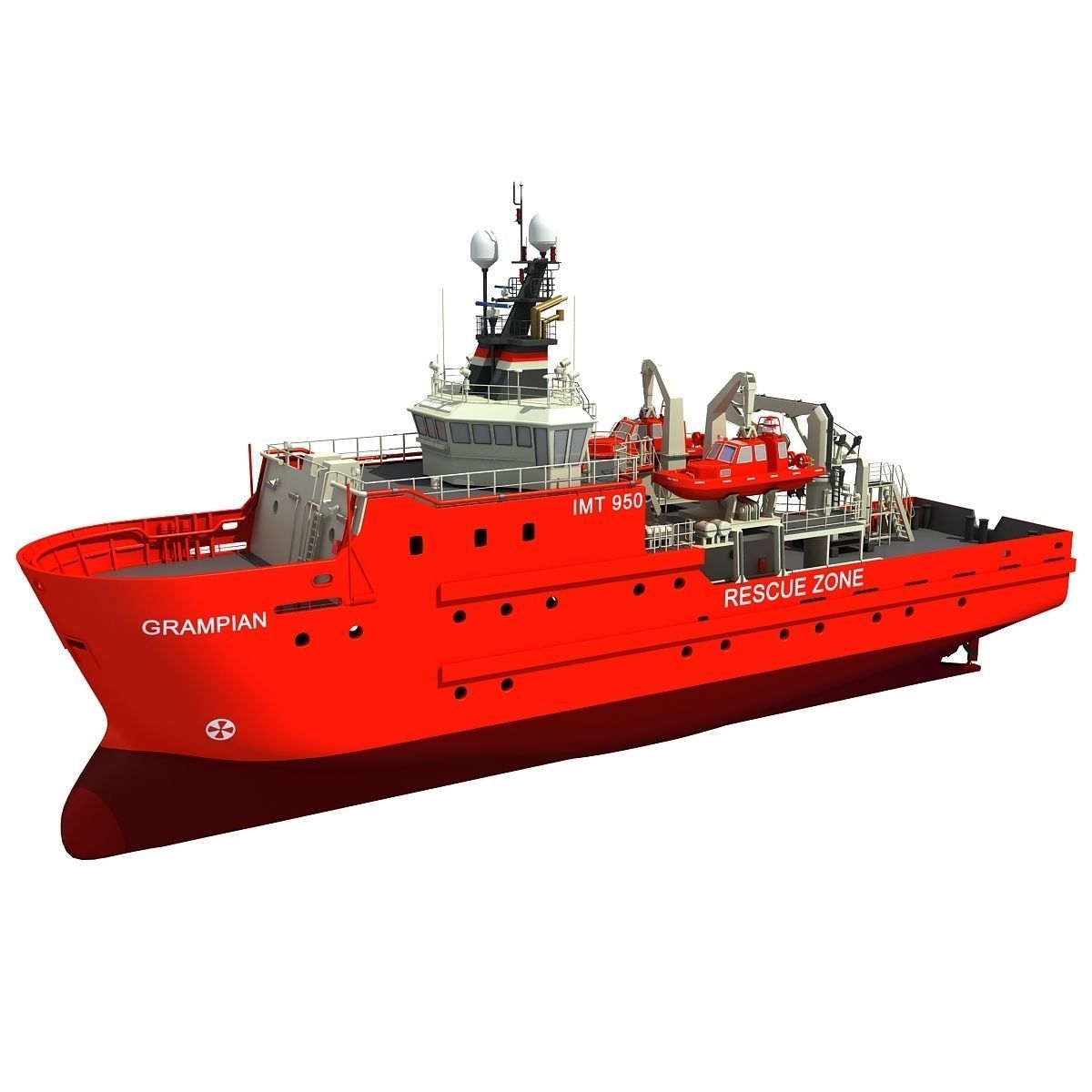 Grampian Defiance Emergency Response Rescue Vessel 3D model_2