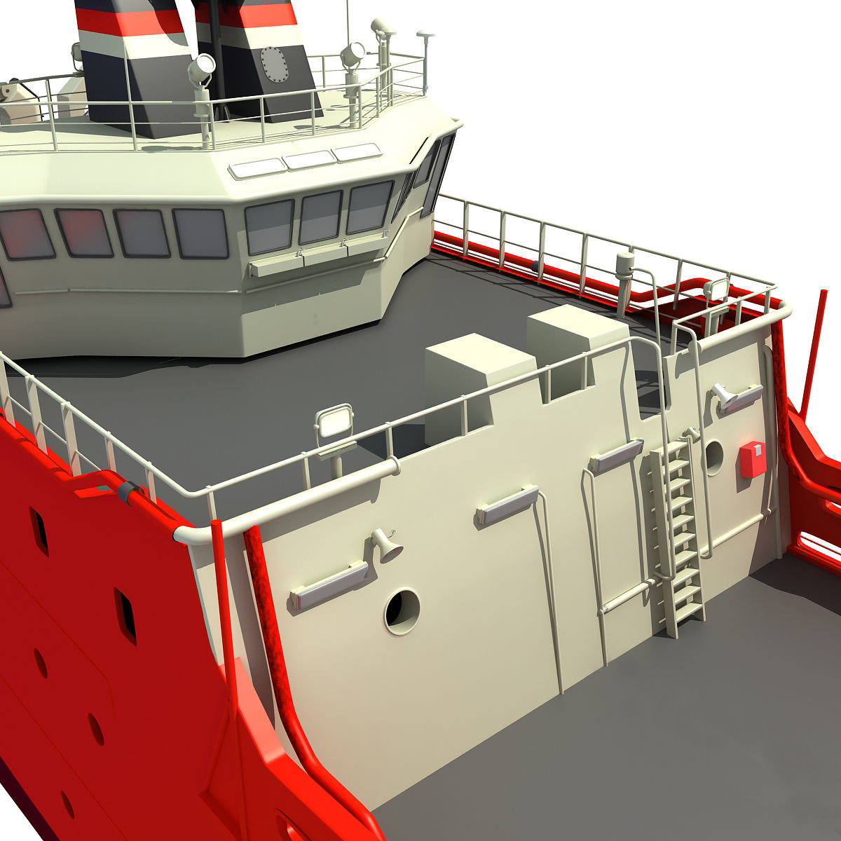 Grampian Defiance Emergency Response Rescue Vessel 3D model_8