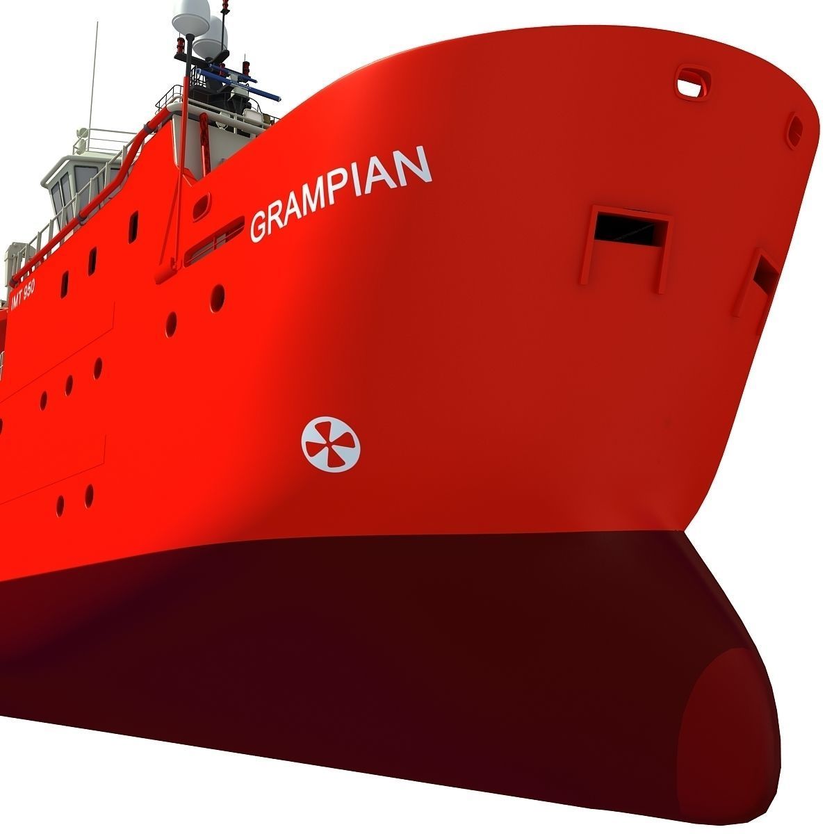 Grampian Defiance Emergency Response Rescue Vessel 3D model_14