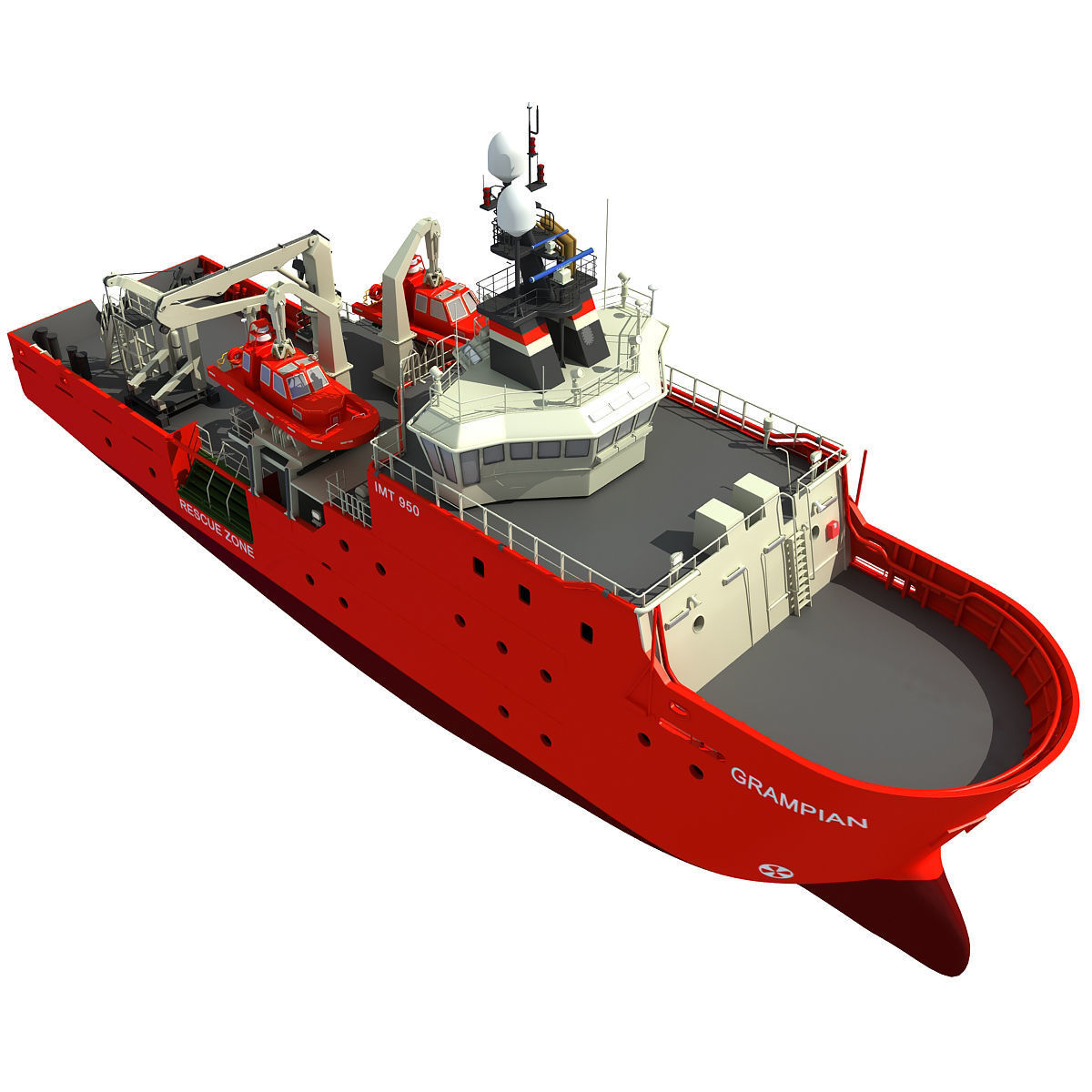 Grampian Defiance Emergency Response Rescue Vessel 3D model_6