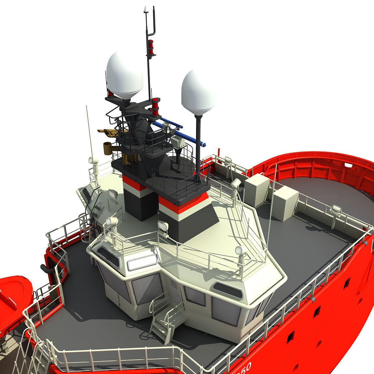 Grampian Defiance Emergency Response Rescue Vessel 3D model_13