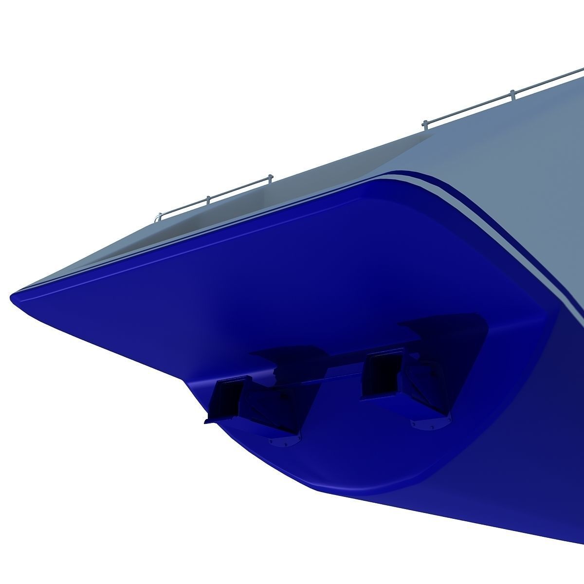 Futuristic Luxury Yacht 3 3D model_10