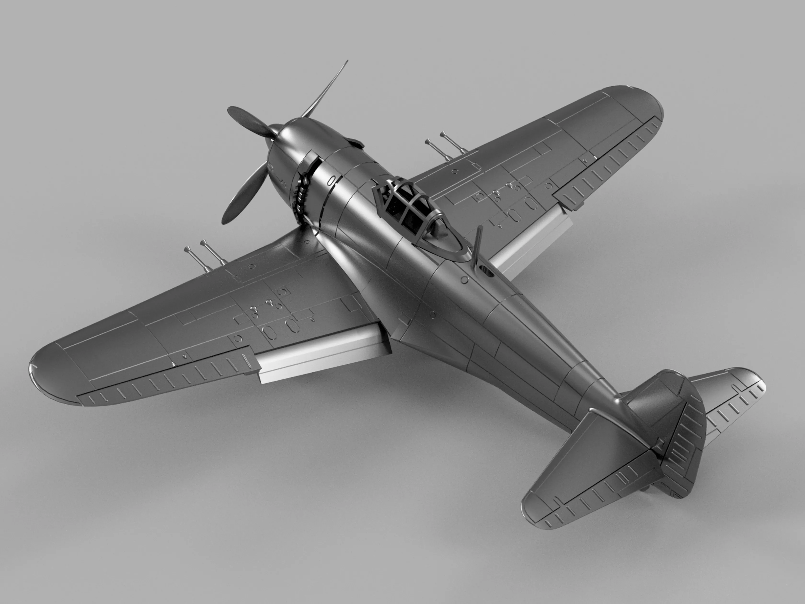1-350 IJN N1K2 3 J SHIDEN-KAI MODEL21 31 GEORGE 3D model 3D