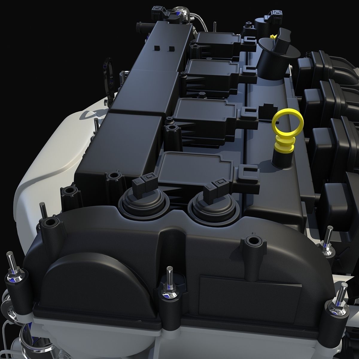 Dark Cover Escape Engine 3D model_13