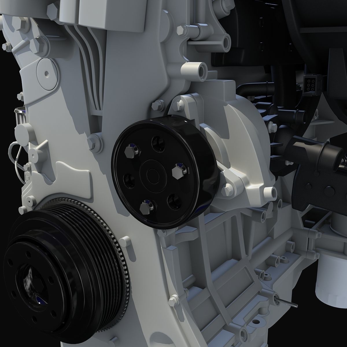 Dark Cover Escape Engine 3D model_8