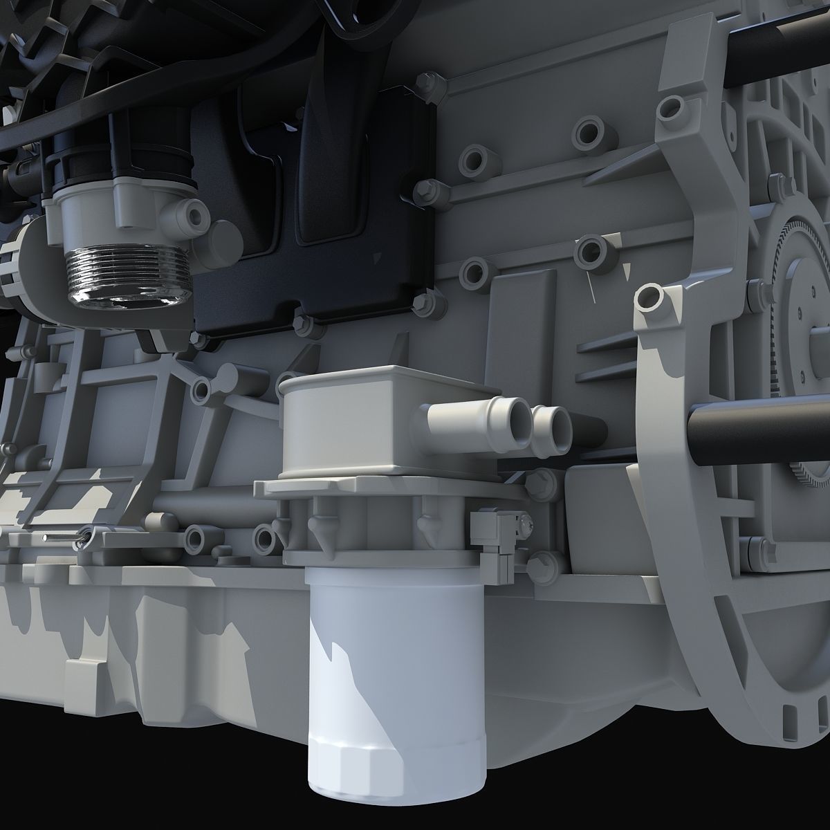 Dark Cover Escape Engine 3D model_9