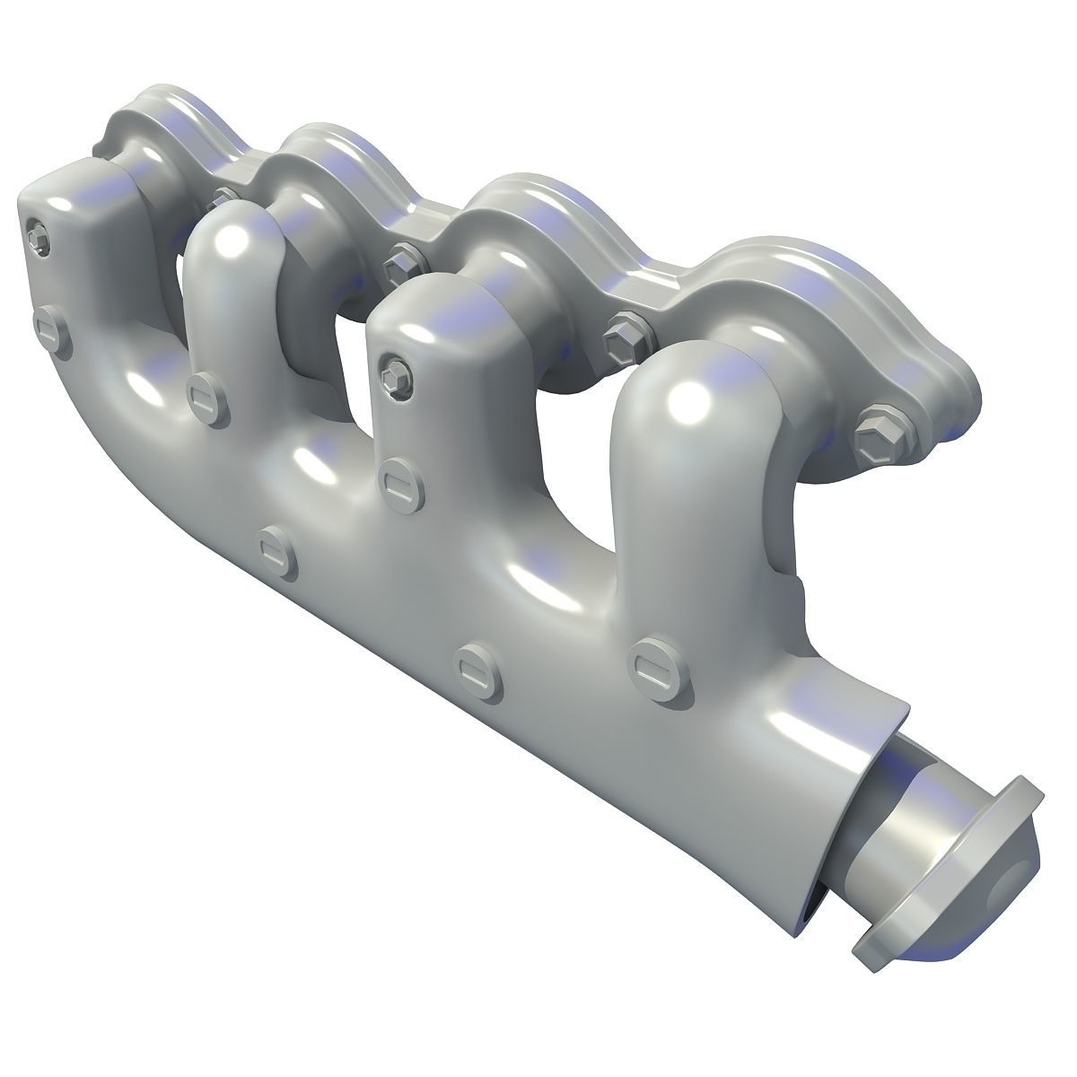 Exhaust Manifolds V2 3D model_3