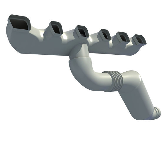 Exhaust Manifolds 3D 6 3D model