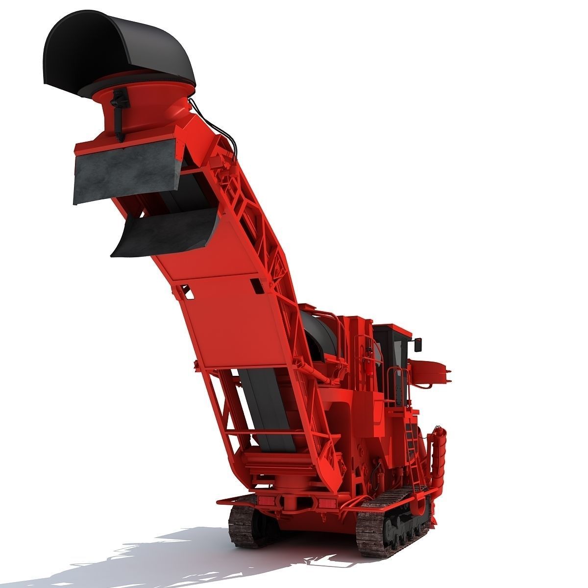 Farm Combine Collection 3D model_38