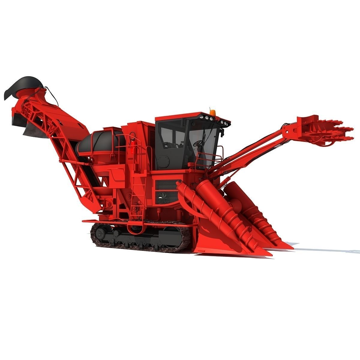 Farm Combine Collection 3D model_3