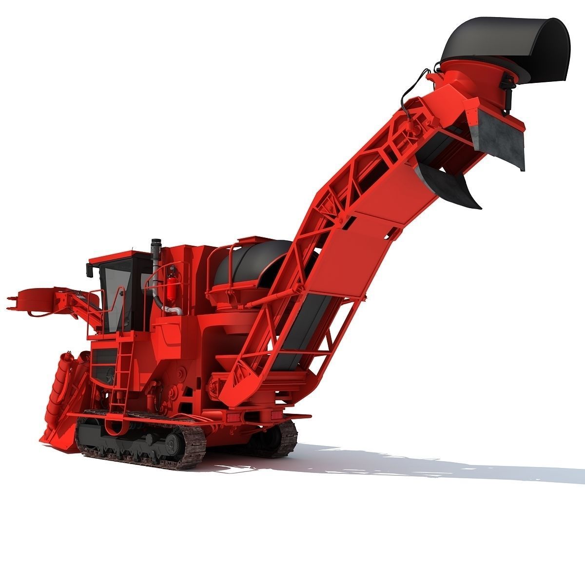 Farm Combine Collection 3D model_10