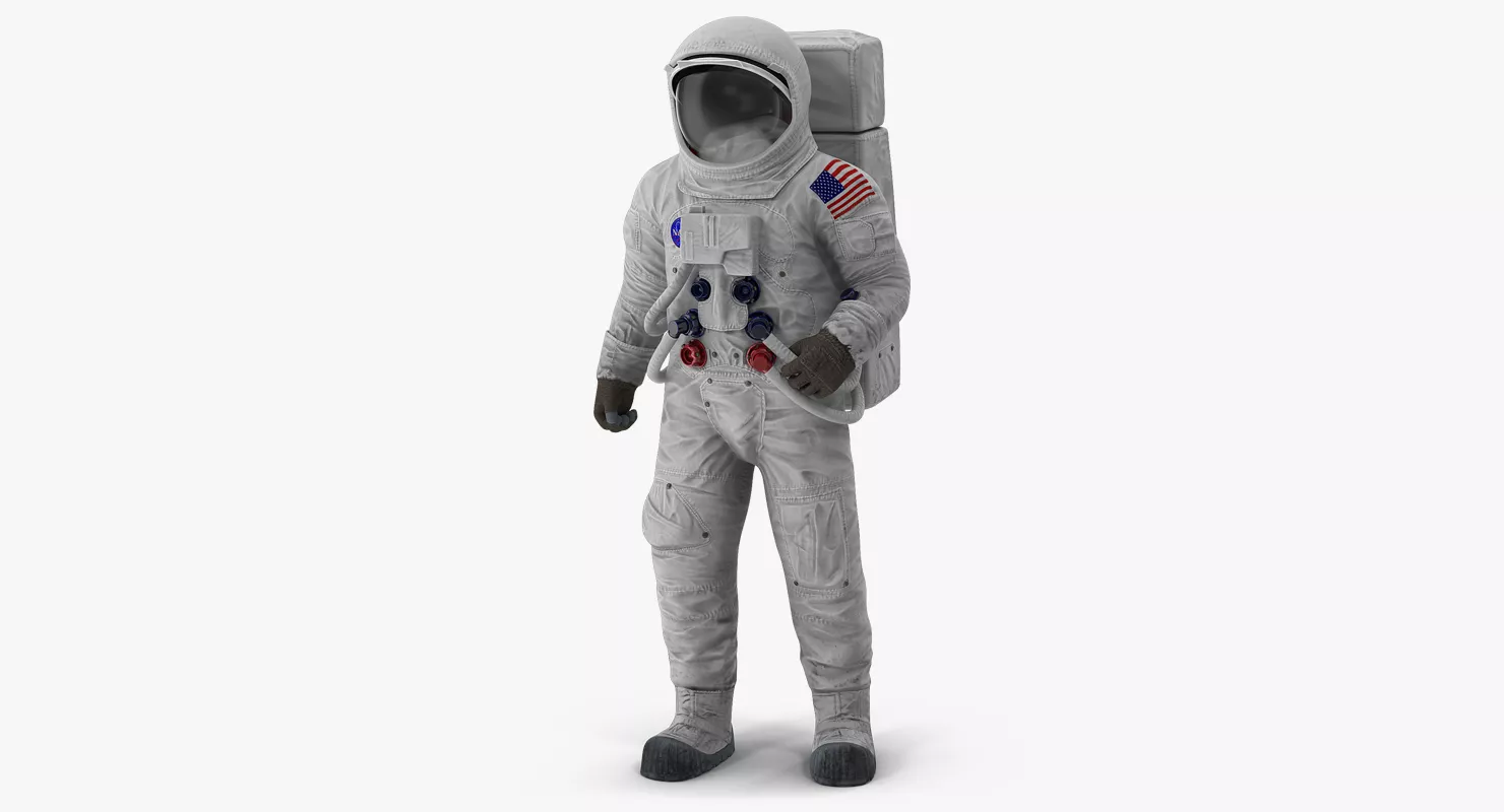 A7L Spacesuit Rigged 3D model