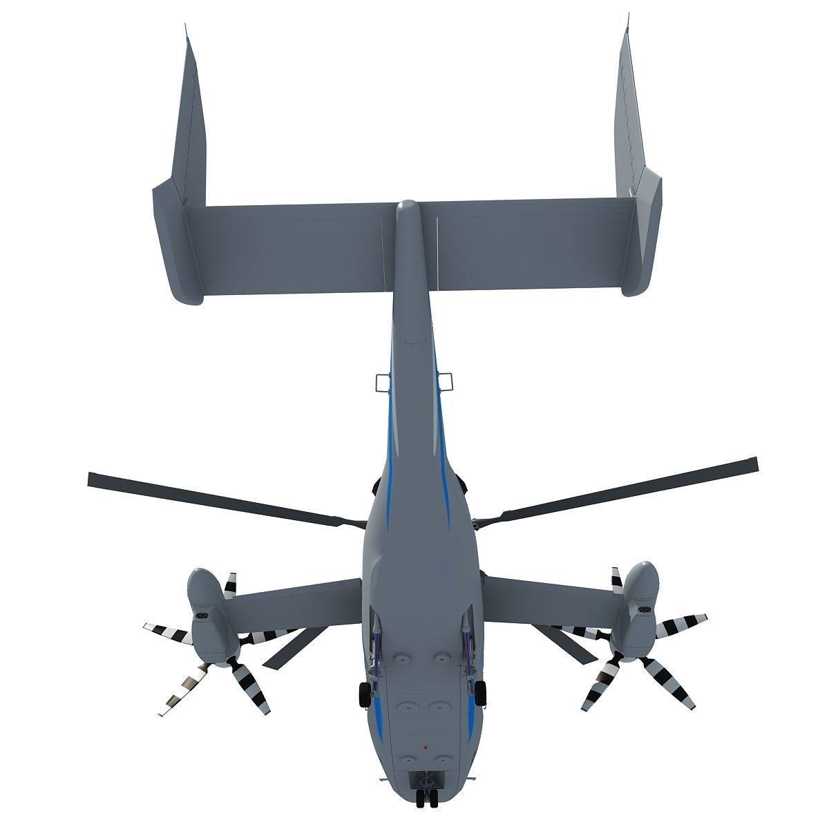 Eurocopter X3 Helicopter 3D model_10