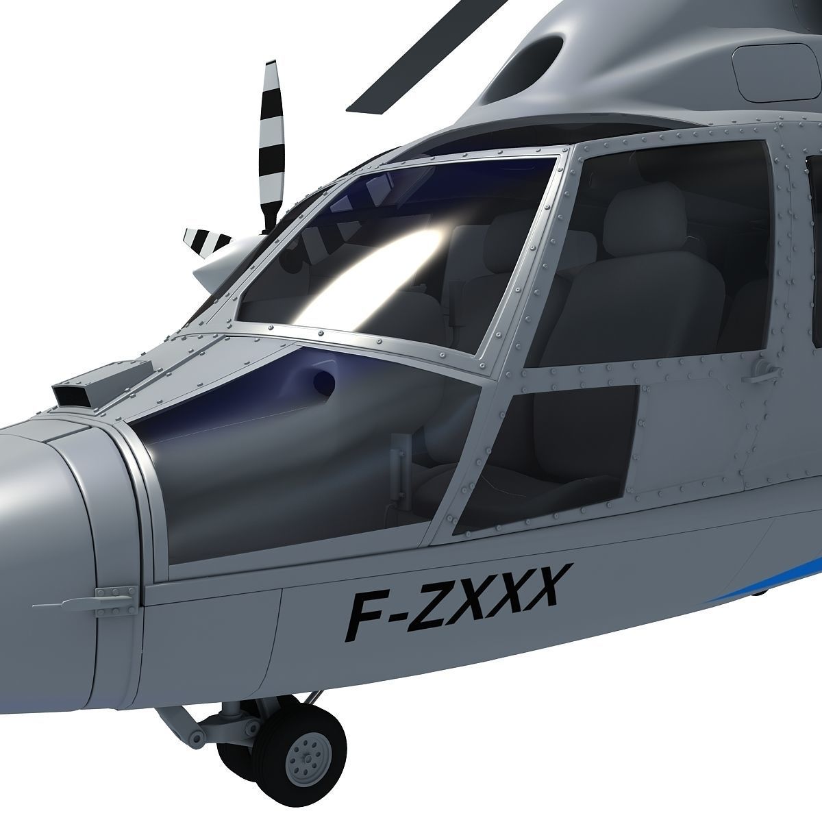 Eurocopter X3 Helicopter 3D model_11