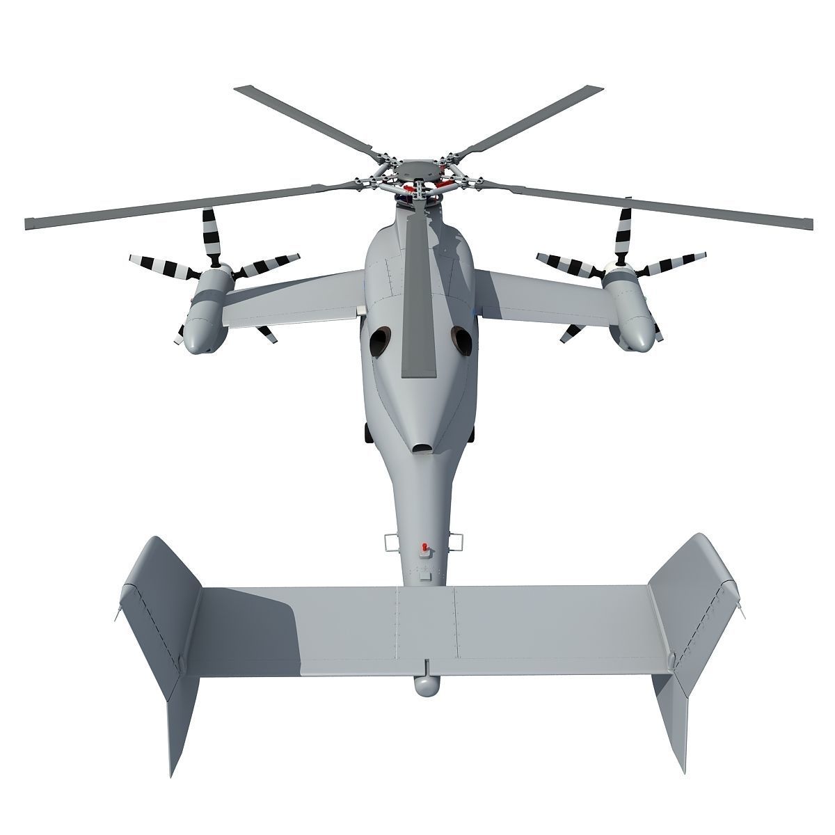 Eurocopter X3 Helicopter 3D model_7