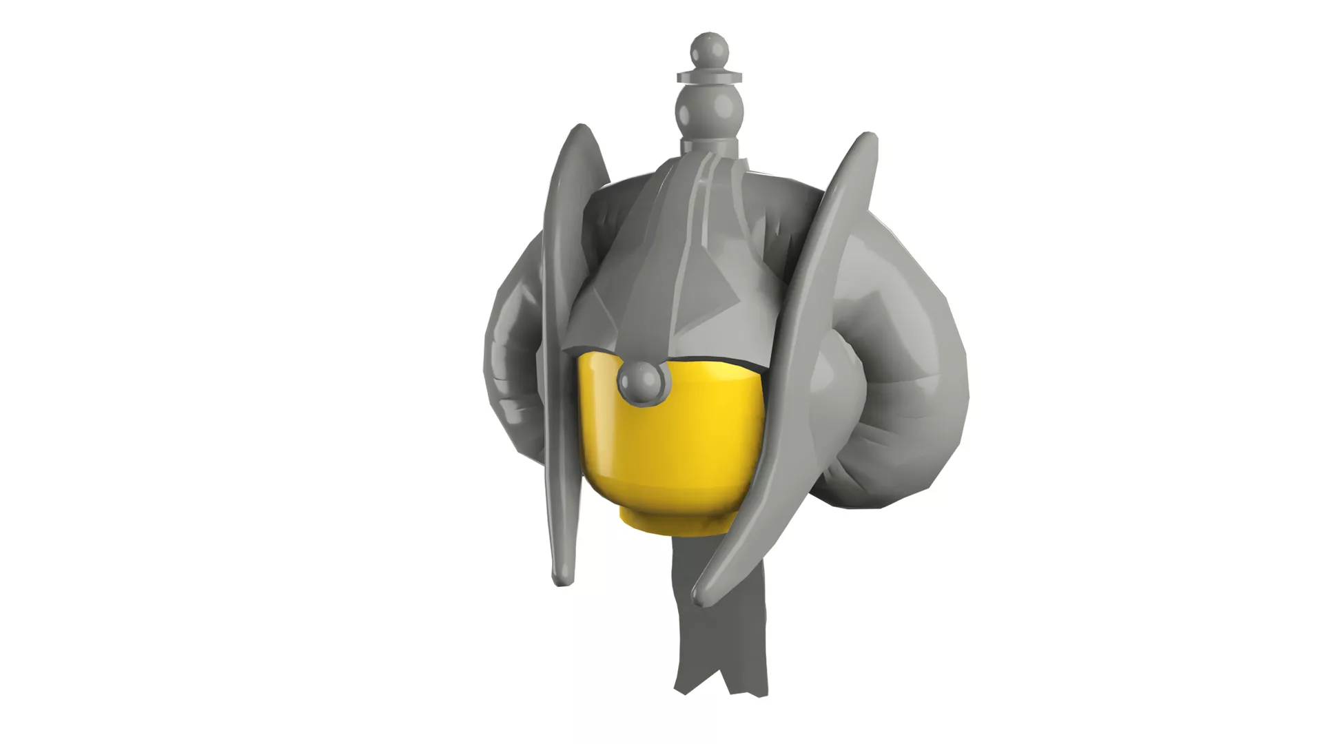 Custom3Dprint Minifigure Accessory - Headgear S2 - 086 3D print model