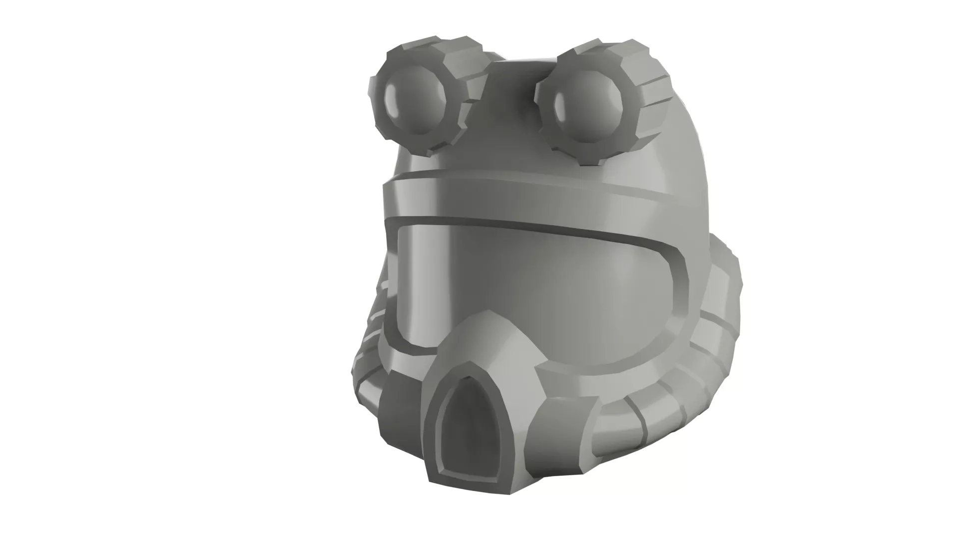 Custom3Dprint Minifigure Accessory - Headgear S2 - 083 3D print model