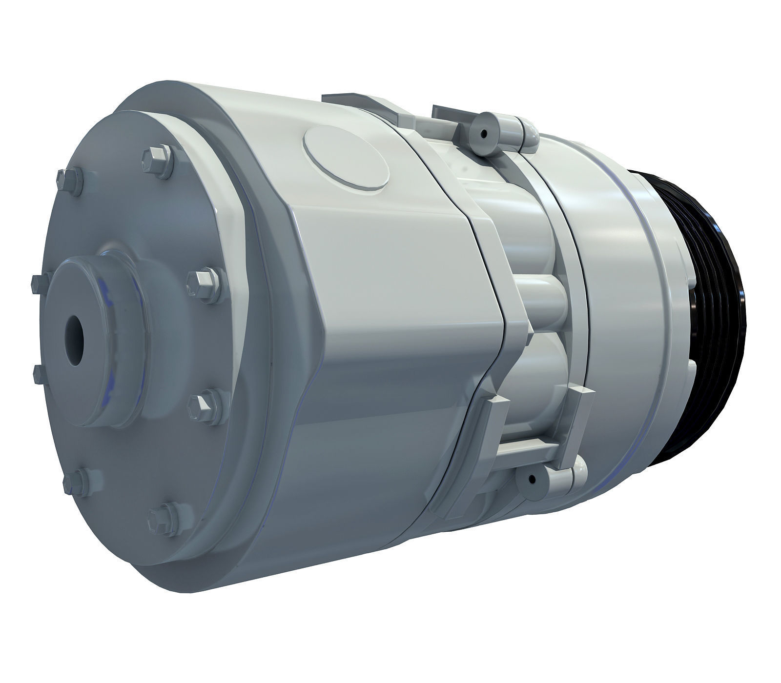 Metal Engine Part V79 3D model_3