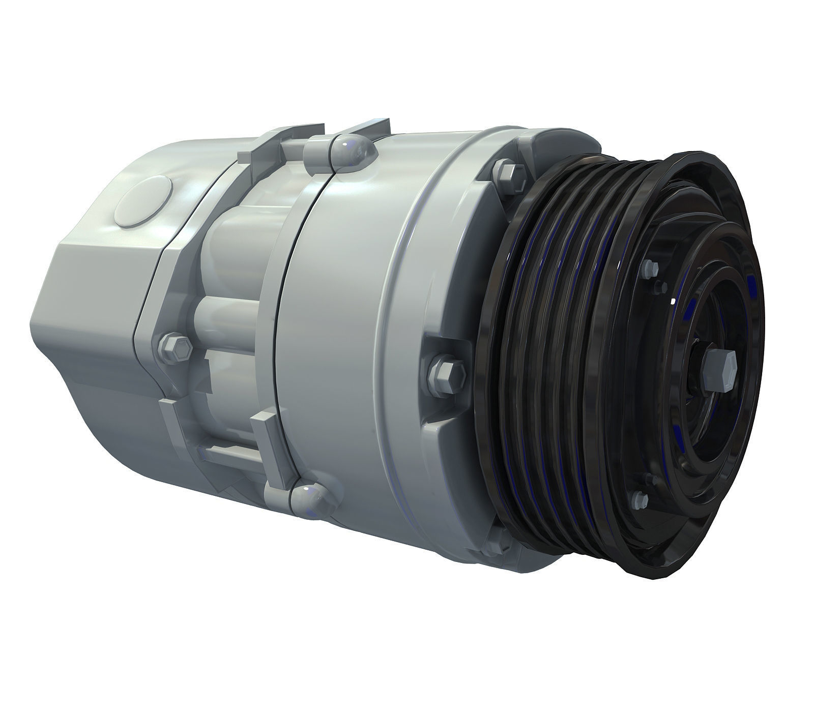 Metal Engine Part V79 3D model_2