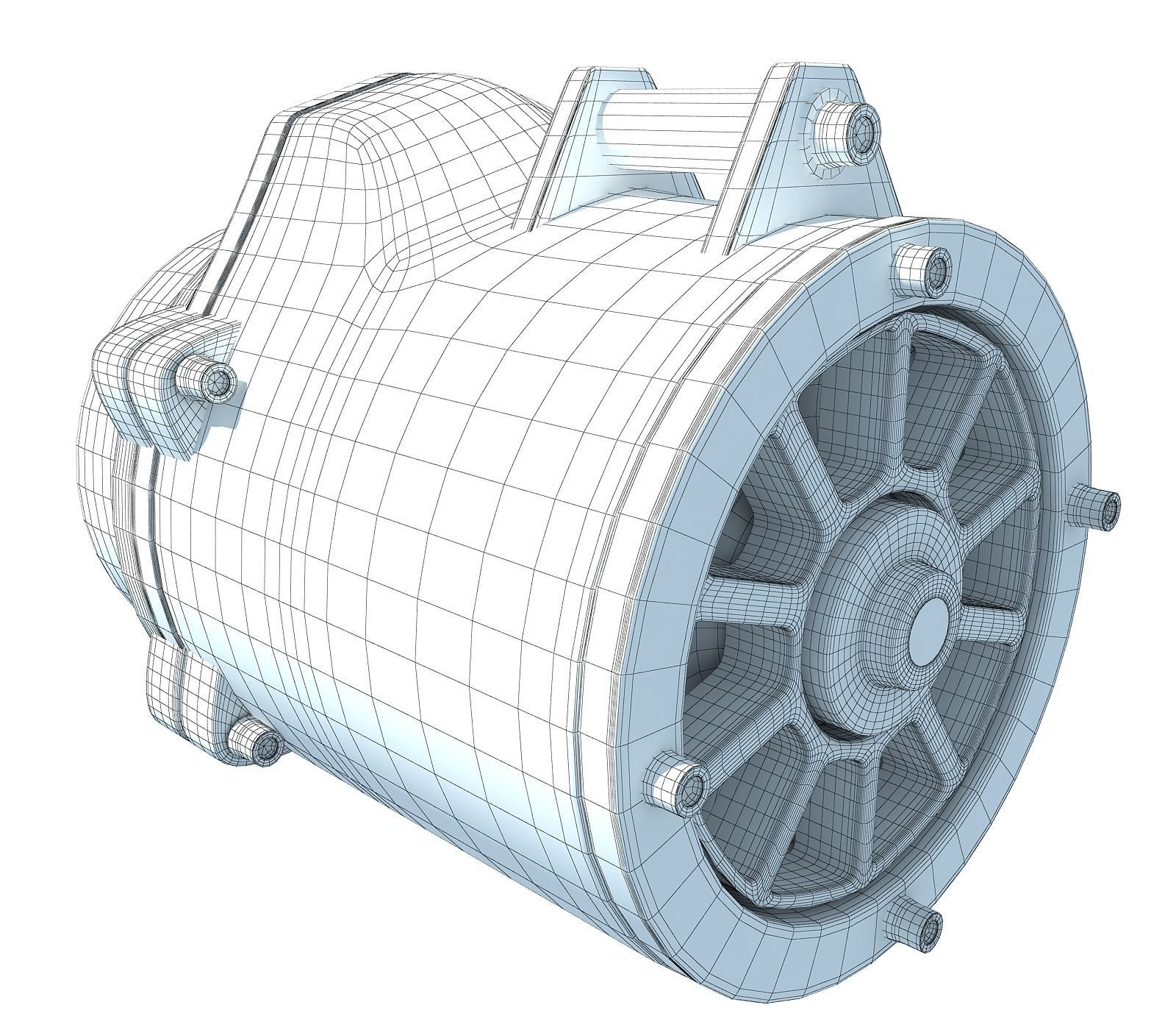 Engine Part 3D 99 3D model_5